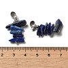 Natural Lapis Lazuli Chip Pendants G-H307-07P-12-3