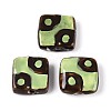Handmade Porcelain Ceramic Beads PORC-T135-05F-1