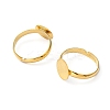 Brass Pad Ring Base Findings EC022-G-1