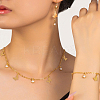 Elegant Butterfly Iron Necklace & Earring & Bracelets Set for Women OQ5384-1