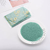 12/0 Imitation Jade Glass Seed Beads SEED-S049-A-013-2