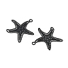 Spray Paint 430 Stainless Steel Pendants STAS-C153-02EB-2