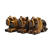 Natural Tiger Eye Carved Healing Tiger Figurines PW-WG87863-01-1