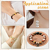 80Pcs 2 Colors Tibetan Style Alloy Spacer Beads FIND-LP0001-51-4
