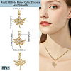 8Pcs Brass Micro Pave Cubic Zirconia Pendants FIND-BBC0004-29A-2
