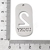 304 Stainless Steel Pendants STAS-D200-02C-P-3
