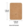 Kraft Paper Jewelry Earring Display Cards CDIS-YW0001-03B-3