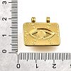 Natural Tiger Eye Pendants STAS-K263-81G-02-3