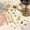 DIY Letter & Number Charms Accessories for Cup Handle Making Kit DIY-TA0009-52-7