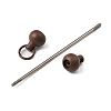 Plastic Beadable Keychain Bar for Jewelry Making DIY Crafts AJEW-C040-01E-2