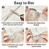 Glass Hotfix Rhinestone (Double Sided Adhesive On The Back) DIY-WH0683-90C-4