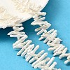 Natural Baroque Keshi Pearl Beads Strands PEAR-B004-03A-01A-1