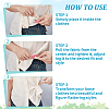 20Pcs Women Hidden Silicone T-Shirt Clips AJEW-WH0696-178-3