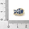 Brass Enamel Beads KK-K368-18G-4