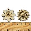 100 Pcs Wood Pendants X1-WOOD-G020-10-3