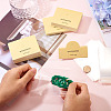 100Pcs Rectangle Clear Polypropylene Cellophane Bags CDIS-TA0001-36C-7