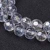 Glass Beads Strands GF8mm01Y-AB-2