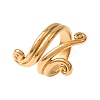 304 Stainless Steel Cuff Open Rings for Women LS-SA-CBA6EDB-09G-3