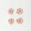 Polyester Rhinestones Flower for Ornament Appliques DIY Wedding FIND-WH20001-76D-1