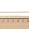 Ion Plating(IP) 304 Stainless Steel Cable Chain Necklaces NJEW-K090-01G-2