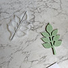 DIY Leaf Hanging Coaster Silicone Molds DIY-P070-A05-1