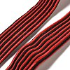 Latex Adjustable Flat Strap with Anti-Rust Iron Hooks AJEW-M042-01B-3