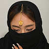 Brass Hair Bobby Pins Indian Forehead Chains DY8155-6