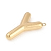 304 Stainless Steel Pendants STAS-I325-146G-Y-2