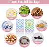 20Pcs 2 Colors Rectangle PET Resealable Packaging Bags ABAG-TA0001-33B-8