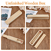 Rectangle Unfinished Wood Gift Storage Box LS-CON-WH0094-38B-4