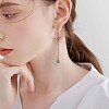 27Pcs 9 Colors Glass Pendants JX244A-6