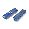 Dyed Natural Lapis Lazuli Pendants G-H318-03G-04-2