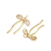 Brass Micro Pave Cubic Zirconia Pendants KK-A269-21G-2