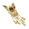 Halloween Alloy Rhinestone Lapel Pins ALRI-D302-04AG-3