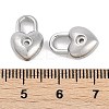 304 Stainless Steel Rhinestone Settings STAS-R135-02P-3