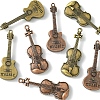 8Pcs 4 Styles Tibetan Style Alloy Pendants FIND-FS0002-60-3