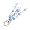 Acrylic & ABS Plastic Pearl Jellyfish Pendant Decorations KEYC-JKC01066-02-4