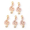 Alloy Enamel Pendants X-ENAM-S121-021A-2