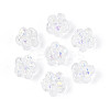 Handmade Foil Lampwork Beads Strands FOIL-T008-06J-2