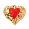 304 Stainless Steel Enamel Pendants STAS-OY019-57G-1-1