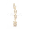 Brass Micro Pave Cubic Zirconia Big Pendants LS-ZIRC-F112-09G-01-1