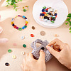 80Pcs 2-Hole Porcelain Buttons PORC-PJ0001-02F-6