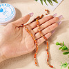 DIY Natural Regalite/Imperial Jasper/Sea Sediment Jasper Beads Bracelets  Making KIts DIY-TA0002-69B-7