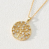 18K Gold Plated Tree of Life Pendant Necklace ST0008405-1