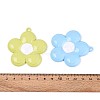 Spray Painted Alloy and Enamel Big Pendants PALLOY-T092-80M-4