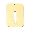 Ion Plating(IP) 304 Stainless Steel Pendants STAS-K216-49I-G-1