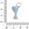 304 Stainless Steel Enamel Pendants STAS-L312-04P-06-3