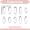 10Pcs Stainless Steel Molds DIY-ME0002-41-2