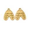 Ion Plating(IP) 304 Stainless Steel Pendants STAS-N103-129G-1