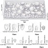 5 Style Sew on Rhinestone RGLA-FG0001-03-2